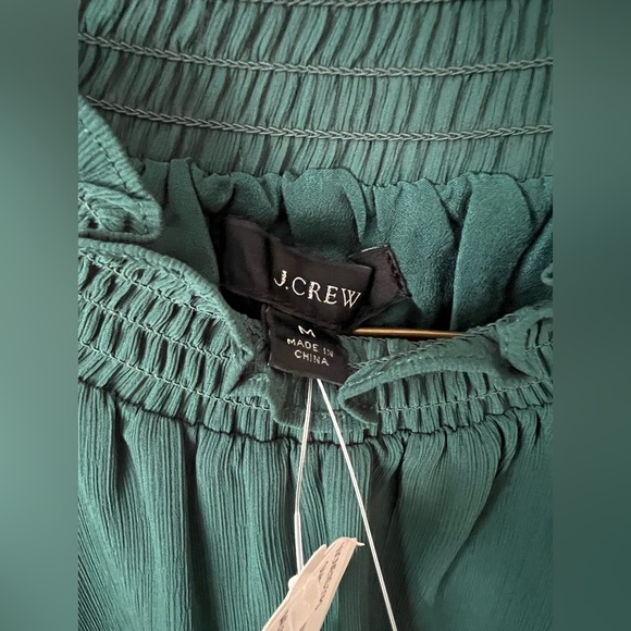 Brand new women’s J. Crew emerald sleeveless blouse, size M - Picture 5 of 6